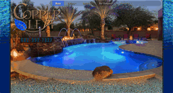 Desktop Screenshot of copperleafpools.com